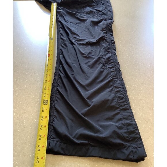 Tail Tech Pants Size Small Black Nylon Blend Athletic Rouched Legs Gym Tie Waist - Picture 11 of 14